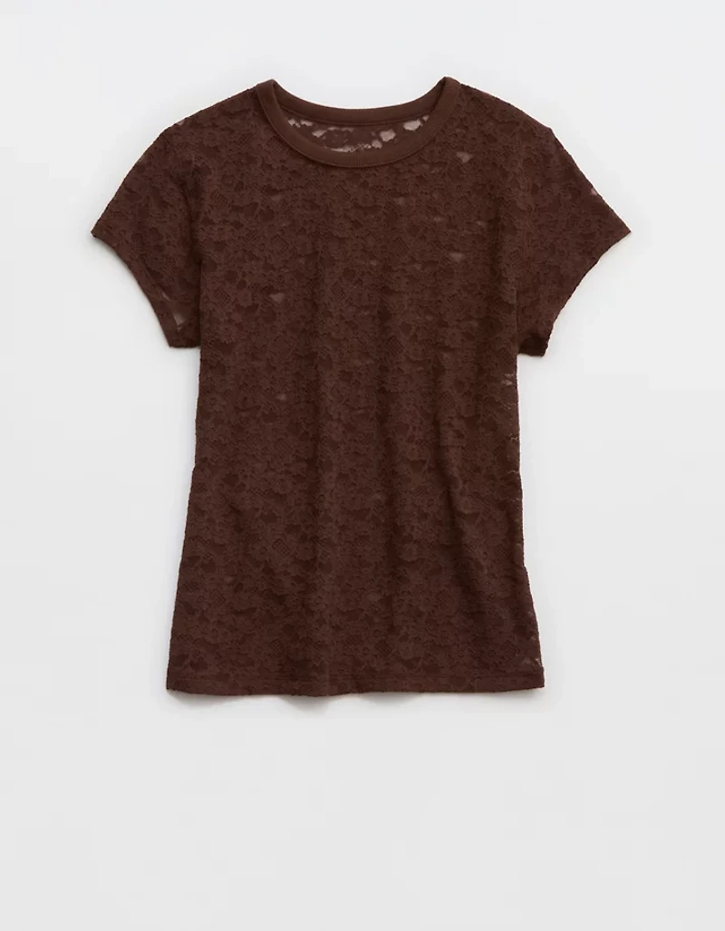 Aerie Lace Vintage T-Shirt