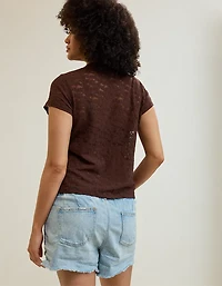 Aerie Lace Vintage T-Shirt