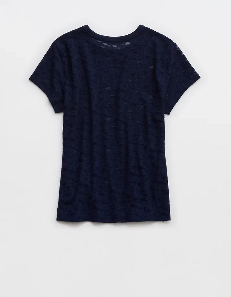 Aerie Lace Vintage T-Shirt