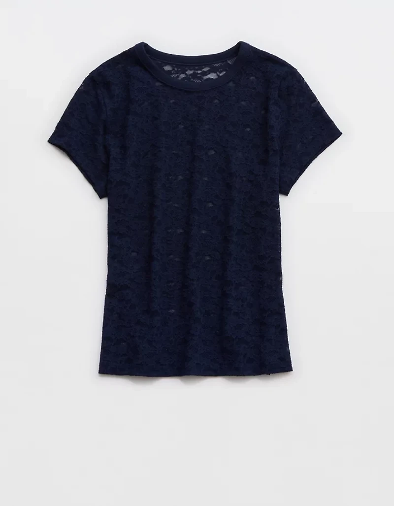 Aerie Lace Vintage T-Shirt