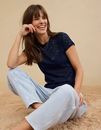 Aerie Lace Vintage T-Shirt