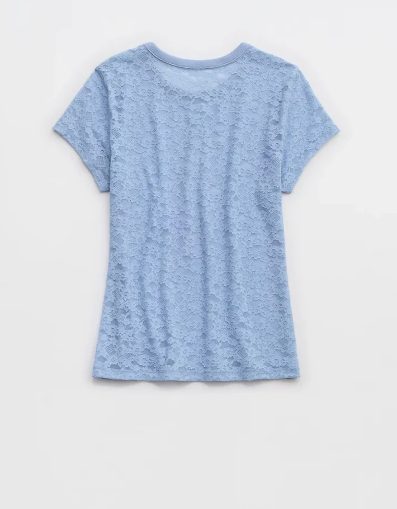 Aerie Lace Vintage T-Shirt