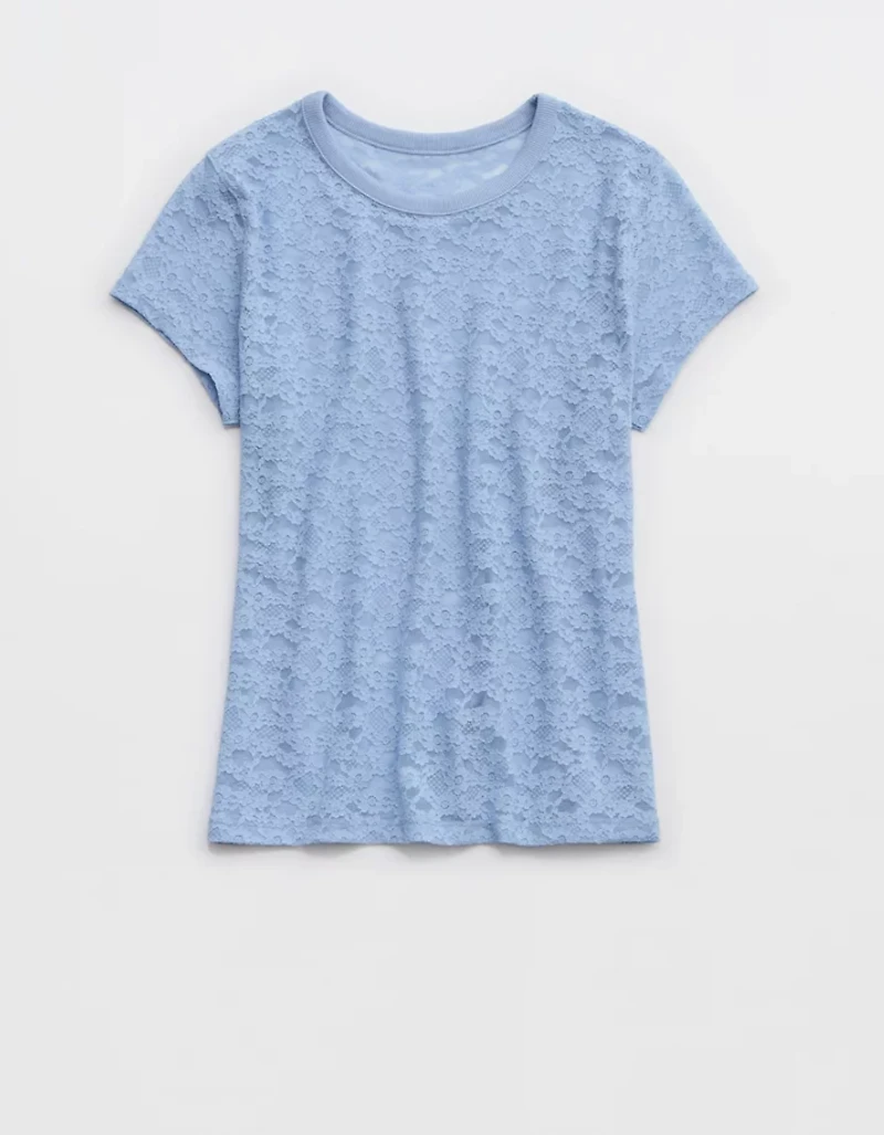 Aerie Lace Vintage T-Shirt