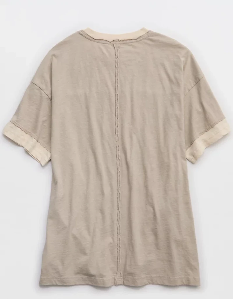 Aerie Crew Oversized Boyfriend T-Shirt