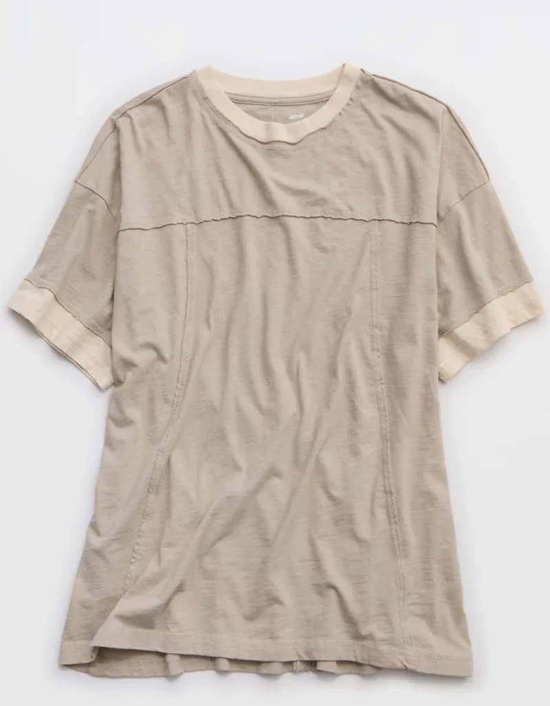 Aerie Crew Oversized Boyfriend T-Shirt