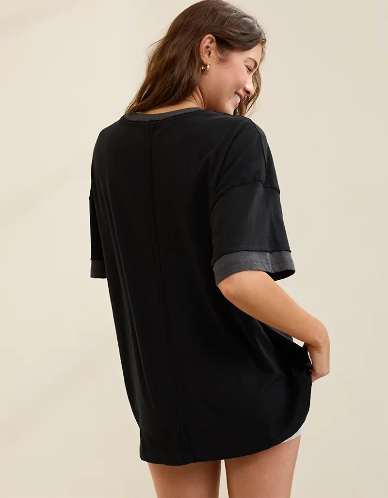 Aerie Crew Oversized Boyfriend T-Shirt