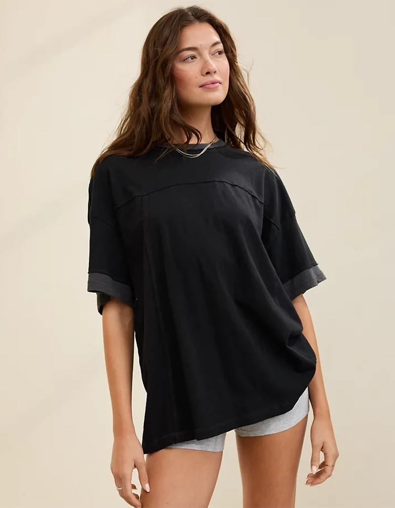Aerie Crew Oversized Boyfriend T-Shirt