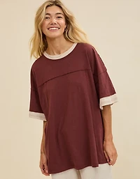 Aerie Crew Oversized Boyfriend T-Shirt
