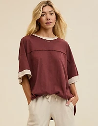 Aerie Crew Oversized Boyfriend T-Shirt