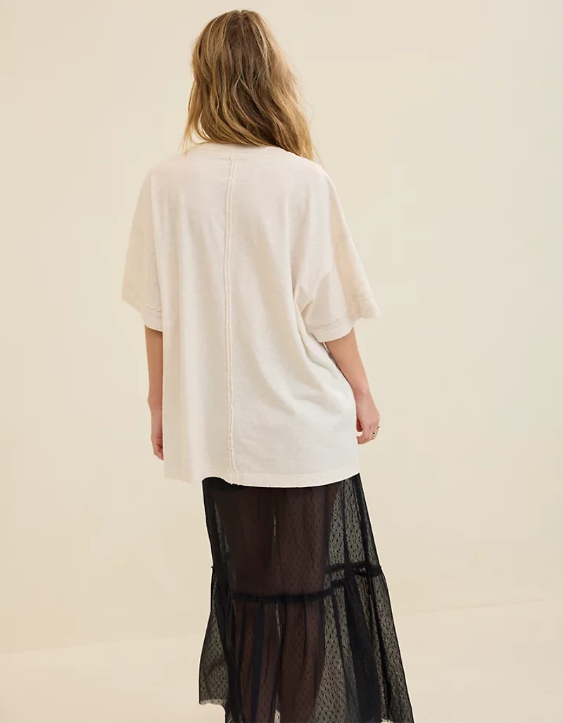 Aerie Oversized Crew Boyfriend T-Shirt