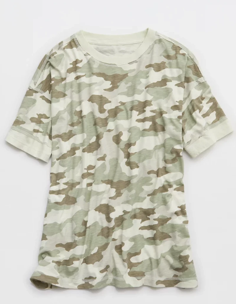 Aerie Oversized Crew Boyfriend T-Shirt