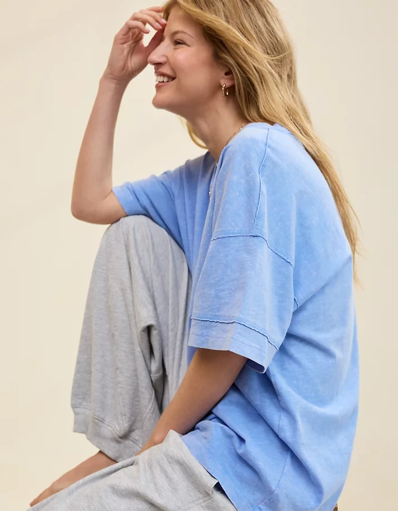 Aerie Crew Oversized Boyfriend T-Shirt