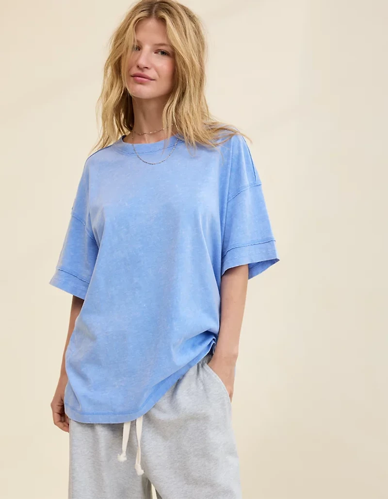 Aerie Crew Oversized Boyfriend T-Shirt