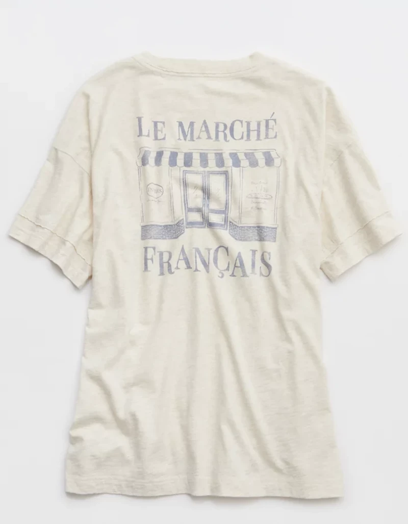 Aerie Crew Oversized Boyfriend T-Shirt