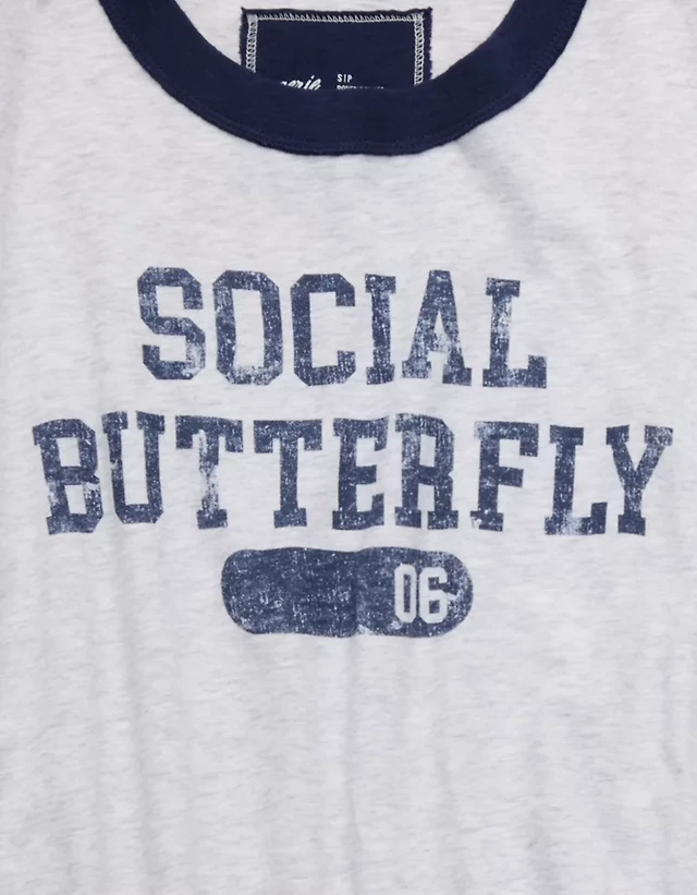 Aerie Oversized Crew Boyfriend T-Shirt