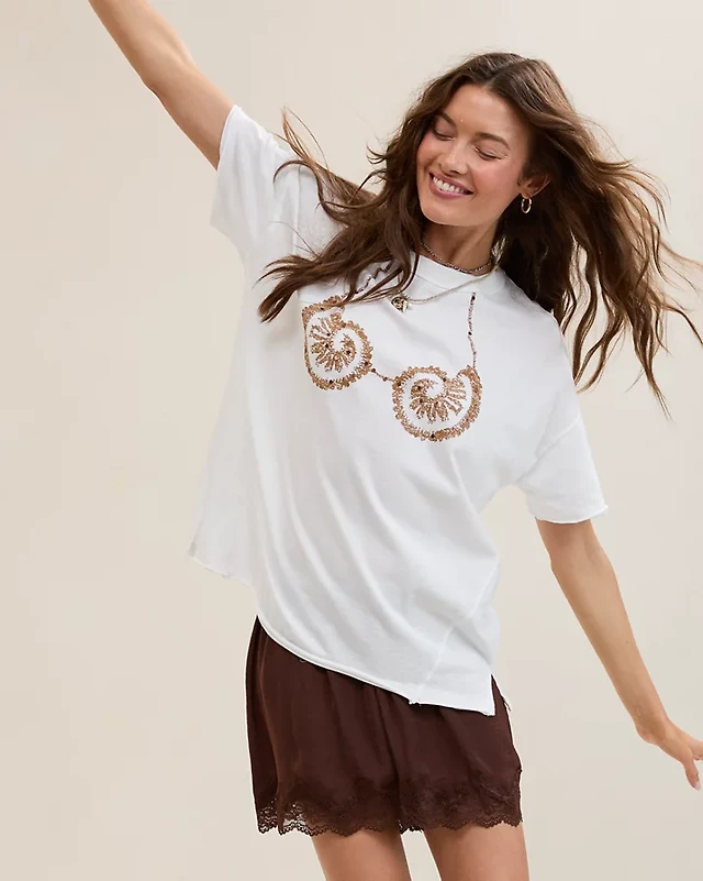 Aerie Oversized Crew Boyfriend T-Shirt
