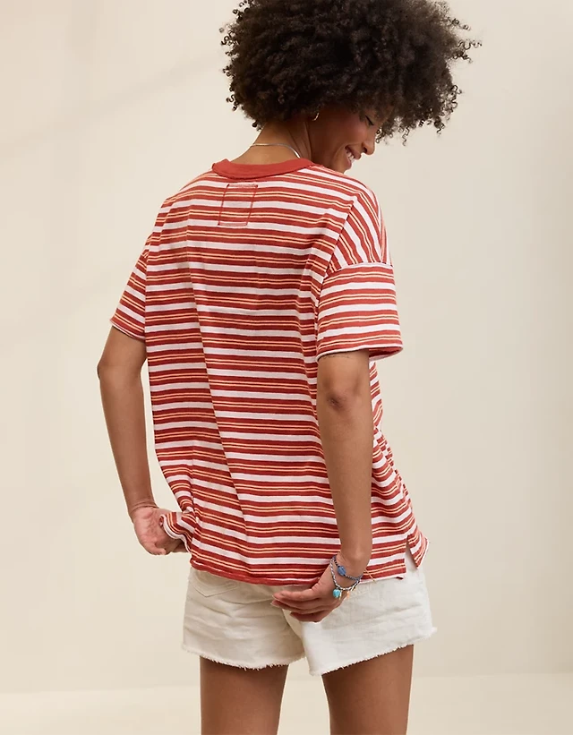 Aerie Oversized Crew Boyfriend T-Shirt