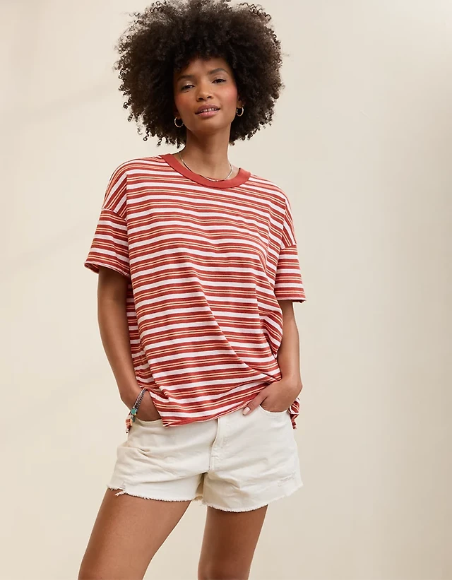 Aerie Oversized Crew Boyfriend T-Shirt