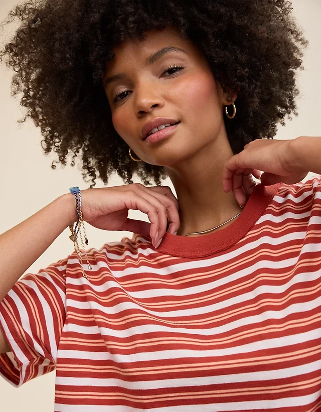 Aerie Oversized Crew Boyfriend T-Shirt