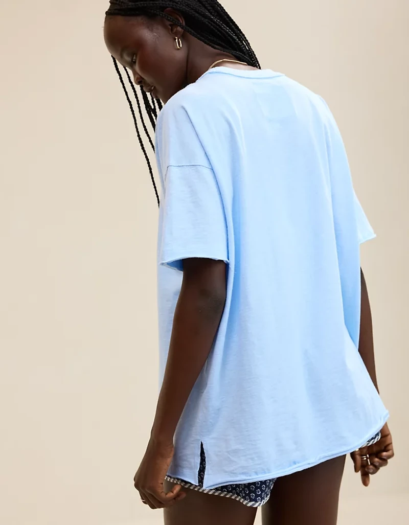 Aerie Oversized Crew Boyfriend T-Shirt