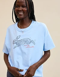 Aerie Oversized Crew Boyfriend T-Shirt