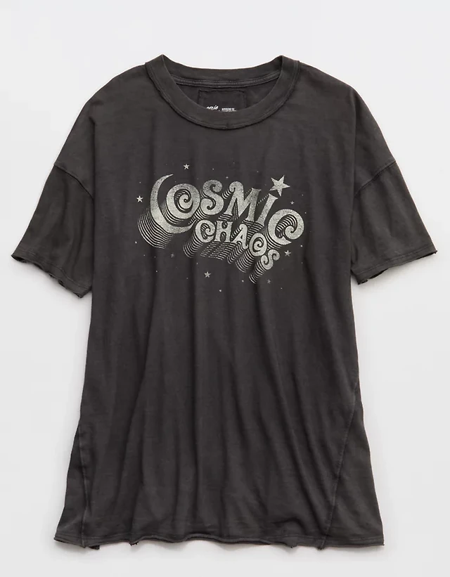 Aerie Oversized Crew Boyfriend T-Shirt