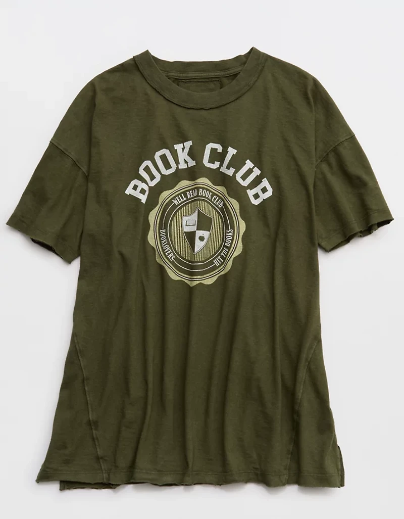Aerie Oversized Crew Boyfriend T-Shirt