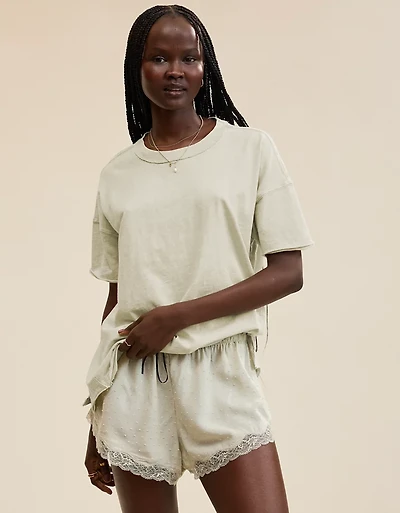 Aerie Oversized Crew Boyfriend T-Shirt