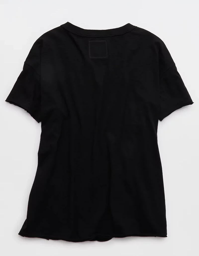 Aerie Oversized V-Neck Boyfriend T-Shirt