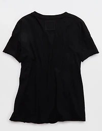 Aerie Oversized V-Neck Boyfriend T-Shirt
