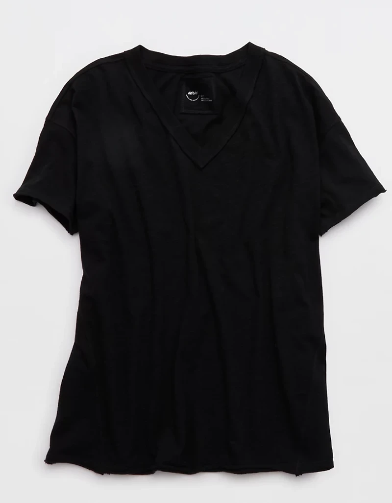 Aerie Oversized V-Neck Boyfriend T-Shirt