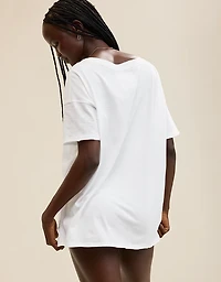 Aerie Oversized V-Neck Boyfriend T-Shirt