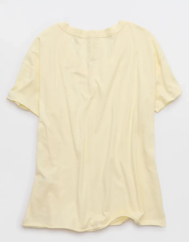 Aerie Oversized V-Neck Boyfriend T-Shirt