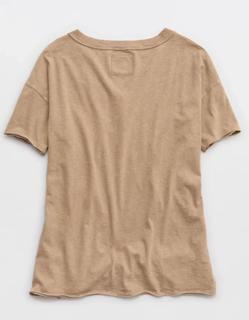 Aerie Oversized V-Neck Boyfriend T-Shirt