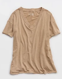 Aerie Oversized V-Neck Boyfriend T-Shirt