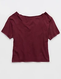 Aerie Off-The-Shoulder Relaxed T-Shirt