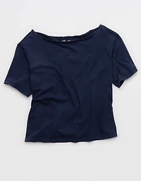Aerie Off-The-Shoulder Relaxed Tee
