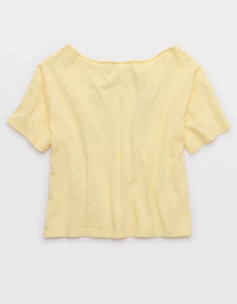 Aerie Off-The-Shoulder Relaxed Tee