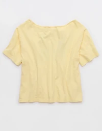 Aerie Off-The-Shoulder Relaxed Tee
