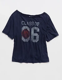 Aerie Off-The-Shoulder Relaxed T-Shirt