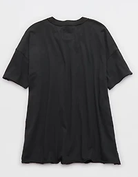 Aerie | Smiley® Oversized Crew Boyfriend T-Shirt