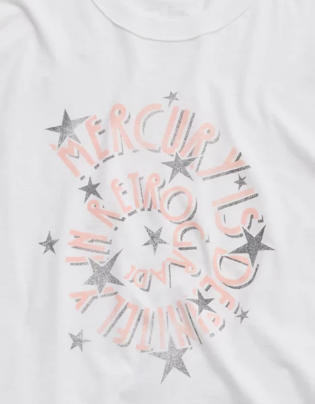 Aerie Oversized Crew Boyfriend T-Shirt