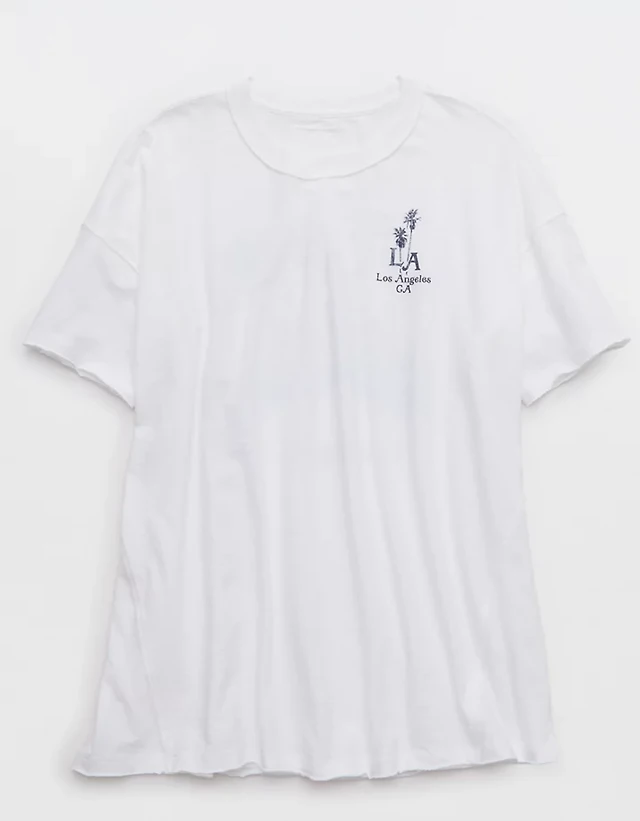 Aerie Oversized Crew Boyfriend T-Shirt