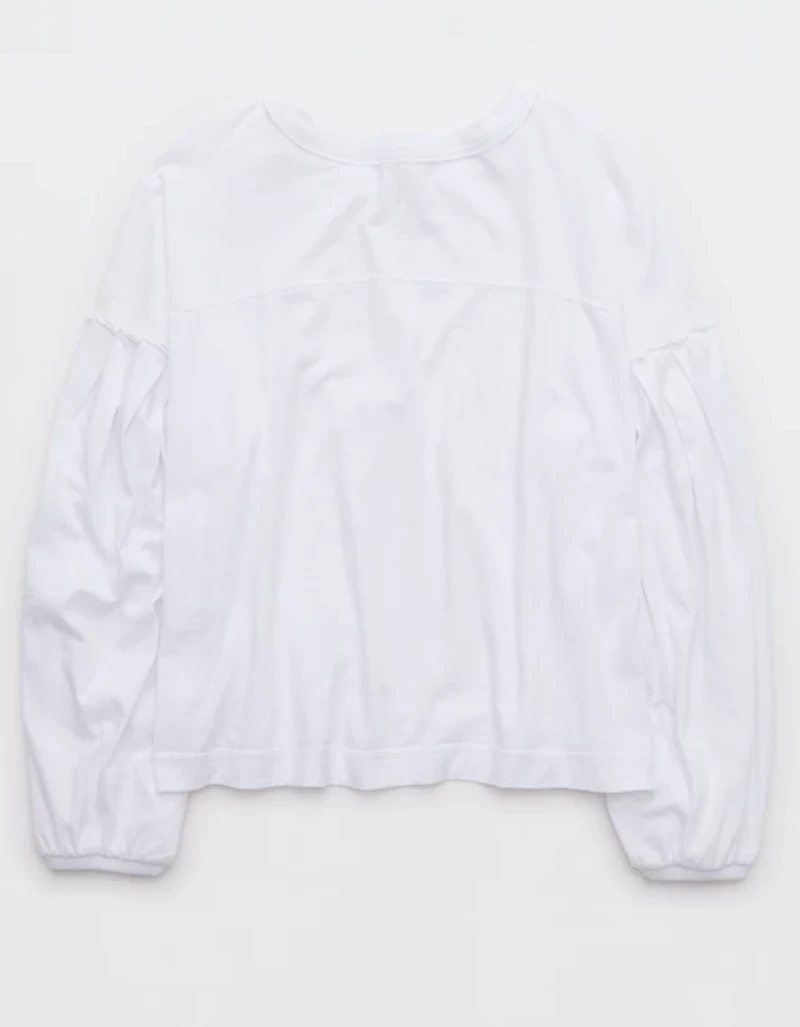 Aerie Slouchy Balloon Sleeve T-Shirt