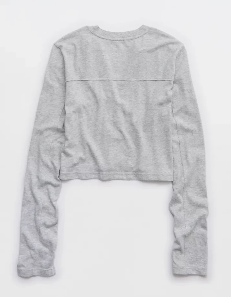 Aerie Happy Snit Cardi T-Shirt