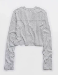 Aerie Happy Snit Cardi T-Shirt