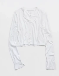 Aerie Happy Snit Cardi T-Shirt