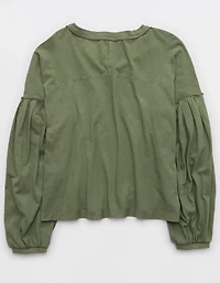 Aerie Slouchy Balloon Sleeve T-Shirt