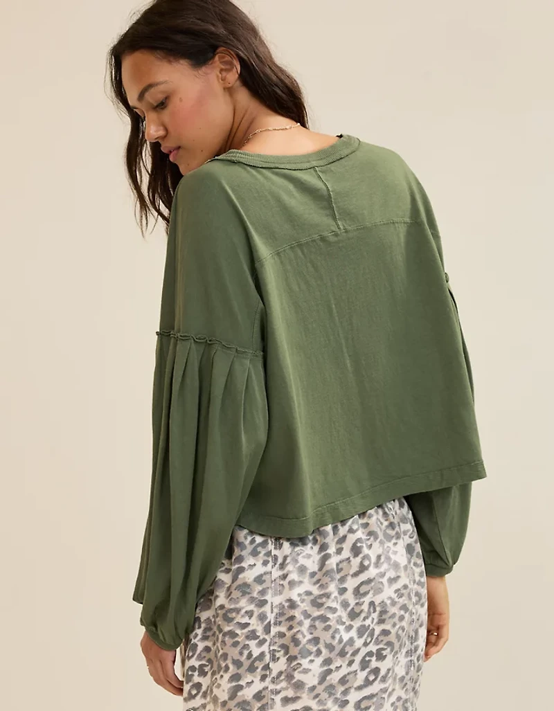 Aerie Slouchy Balloon Sleeve T-Shirt