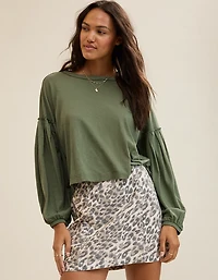 Aerie Slouchy Balloon Sleeve T-Shirt